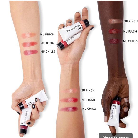 YSL Beauty Nu Lip & Cheek balmy tint in “nu pinch” - Picture 2 of 3